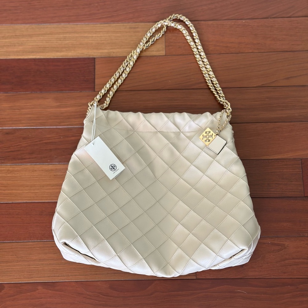 Tory Burch Fleming Quilted Leather Bag
